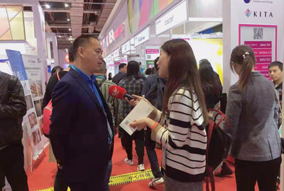 ＂合作、創(chuàng)新、共享＂話進(jìn)博一一寶開(kāi)董事長(zhǎng)邢志文參觀進(jìn)博并接受SMG記者采訪