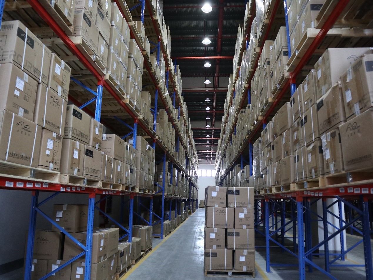 現場報道 | 水星家紡倉儲物流中心輸送分揀系統(tǒng)項目一期上線