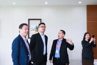 快訊 | 熱烈歡迎吳涇鎮(zhèn)領(lǐng)導(dǎo)蒞臨寶開指導(dǎo)工作！